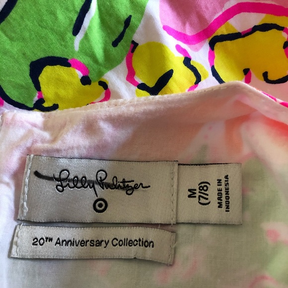 NEW Lilly Pulitzer Dress Medium 7/8 S 6/6X - Picture 6 of 6